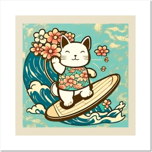 Blue Bayou Aloha Kitty Posters and Art